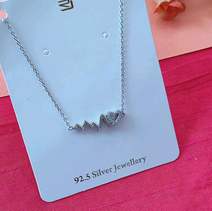 Heart beat Pendant Necklace 